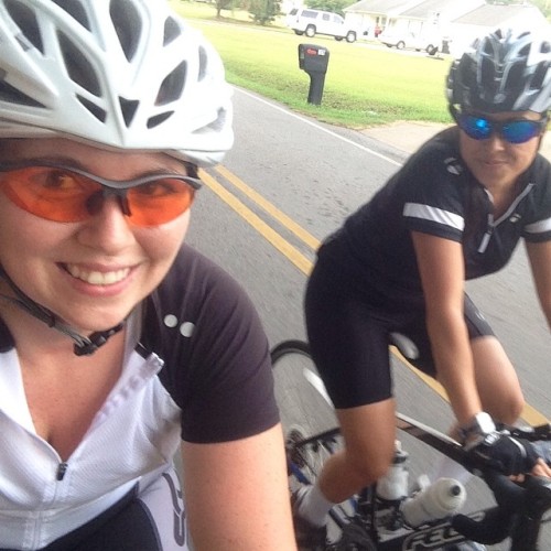 fitroadie: Because this is how we roll #girlsonbikes #roadbike #cyclist #cyclingadventures #carbon #