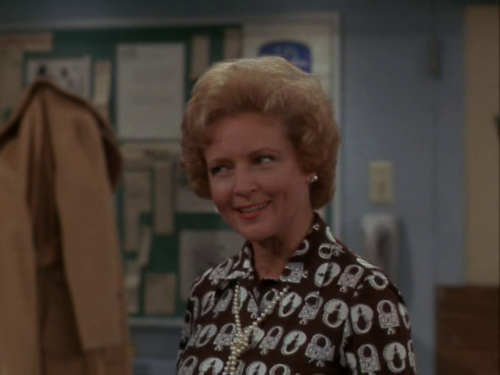 emmynominees: betty white as sue ann nivens in season five of the mary tyler moore showprimetime emm