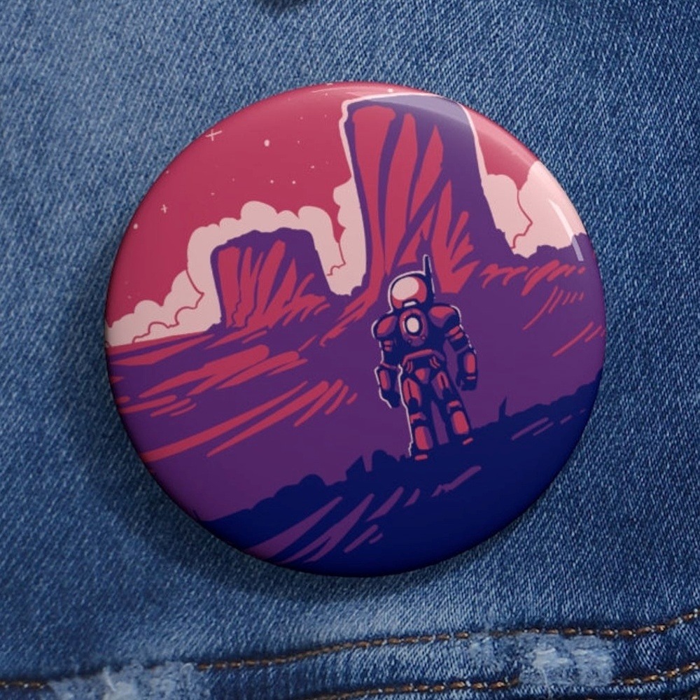 Discreet Pride Pins Devin Draws Depot On Etsy