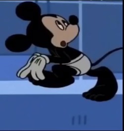 Screenshot from the 1999 Disney short “Mickey’s adult photos