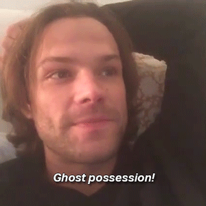Just Jared Being A Sweetie While Watching 11x07 With Everyone Last Night.