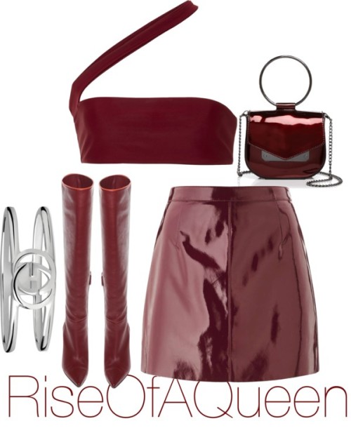  by riseofaqueen featuring a crossbody shoulder bag