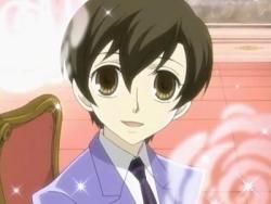 Name: Haruhi Fujioka Anime: Ouran Highschool Host Club Occupation: First year highschool student - Host Age: 15 Haruhi is a straightforward and blunt young lady with a masculine appearance. Believing that gender shouldn&rsquo;t define someone&rsquo;s