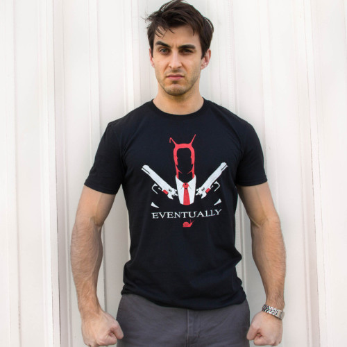 rooster-tumble:  SNAIL ASSASSIN SHIRT “He’s going for you at all times.  Slowly.”  You don’t know how long I’ve been waiting for this!  