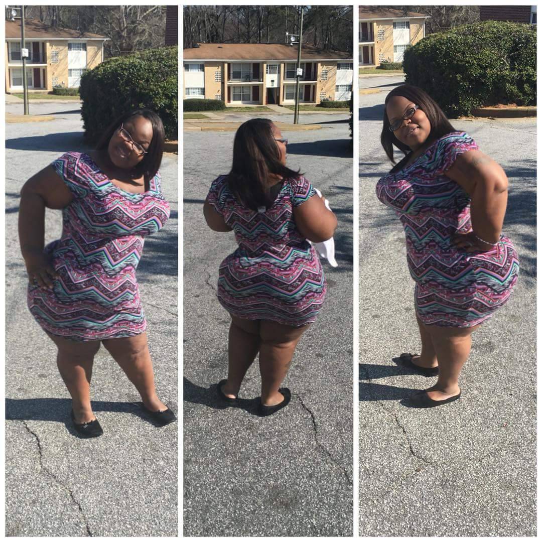 bigblackgirlsgallore:  Short and phat all over…NICE. 