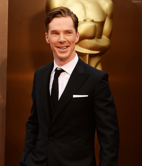 checkmyshoe123:  estherlune:  [x]  benedict cumberbatch, oscars2014 