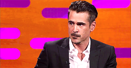 colinfarrelldaily:Colin Farrell Embarrassed By Terrible Haircuts - The Graham Norton Show