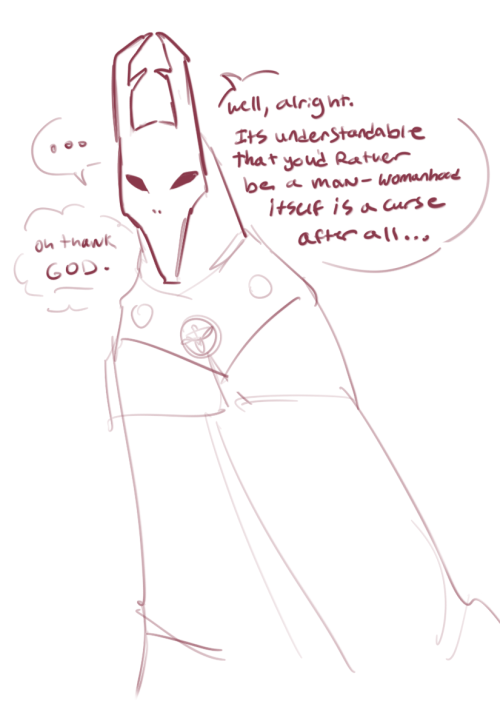 Hunter Being Transmasc Doesnt Make Sense Because Caleb Was- Okay But Consider THIS. Grimwalker Logic.