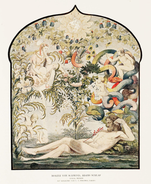 Moritz von Schwind (1804-1871), ‘Adam’s Schlaf’ (Adam’s Sleep), “Kunst