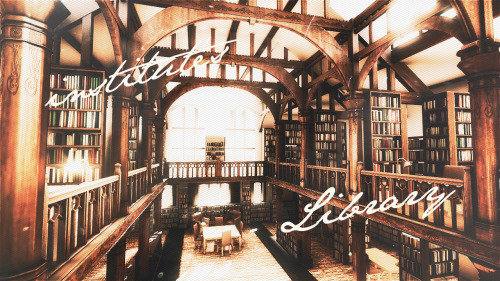 jaceherondaletmi: Places in The Infernal Devices: The London Institute’s library; &ldquo; 