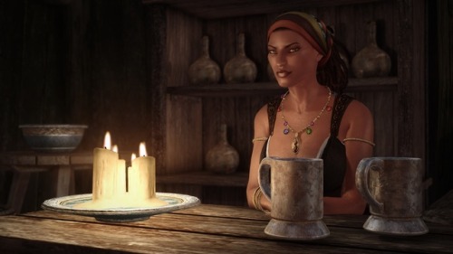 Pirate Bar WenchI loaded up Skyrim for about 30 minutes just to mess around with Charmers of the Rea