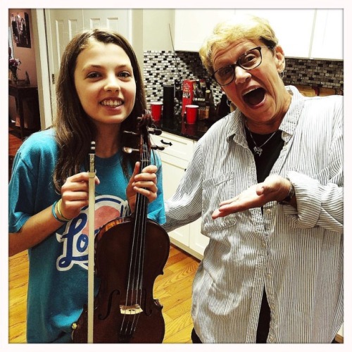 <p>The woman who donated the fiddle and the girl who is getting to use the fiddle got to meet last night. This is how we do music, people. If you have any instruments just hanging around the house, consider donating them to the California Bluegrass Association’s Lending Library. There is an email link at <a href="http://www.cbaweb.org">www.cbaweb.org</a> and it’s tax deductible AND a deserving kid will get to play tunes and that’s the best. #kidsonbluegrass #fiddle #mandolin #banjo #guitar #bass #nashvillemandolincamp #anneduffus #lucy  (at Fiddlestar)<br/>
<a href="https://www.instagram.com/p/Bn_ftFHF9uI/?utm_source=ig_tumblr_share&igshid=efp5pd97to5">https://www.instagram.com/p/Bn_ftFHF9uI/?utm_source=ig_tumblr_share&igshid=efp5pd97to5</a></p>
