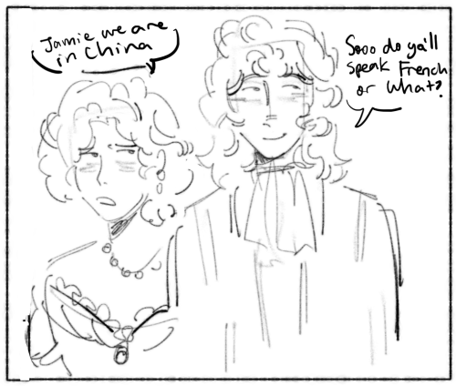 Uhhh Thinking About The Crack AU That @defensivelee And I Came Up With Where James Flees To China After