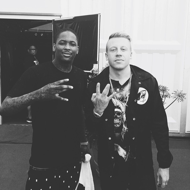 Me and @yg out here in Switzerland. Westcoast in Europe