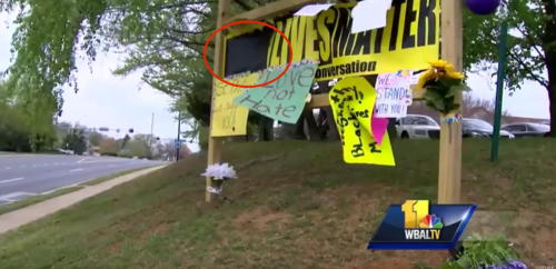 acceber74:  the-wolfbats:  micdotcom:  Maryland woman defaces Black Lives Matter sign A Maryland woman admitted to defacing several Black Lives Matter signs in recent months, including defacing a Black Lives Matter sign to just say “Lives Matter”