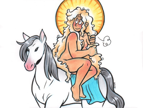 Earlier this week I was listening to that old Peter & Gordon song “Lady Godiva” and then I was h