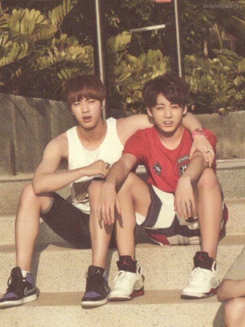Jungkook And Seokjin: Then Vs Now