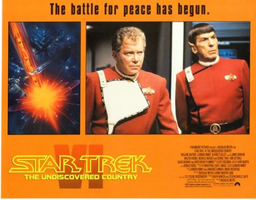 William Shatner and Christopher Plummer in “Star Trek VI: The Undiscovered Country”  (1991)    lobby