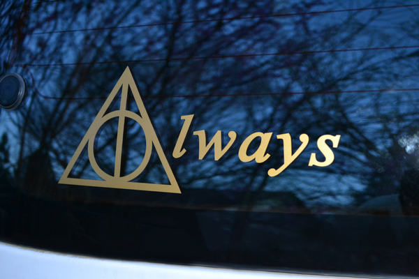 licketycut:  Harry Potter Deathly Hallows Always Vinyl Decal 