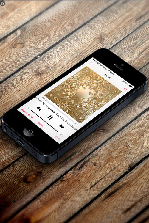 asapm0b:  IOS 7 x KANYE WEST 