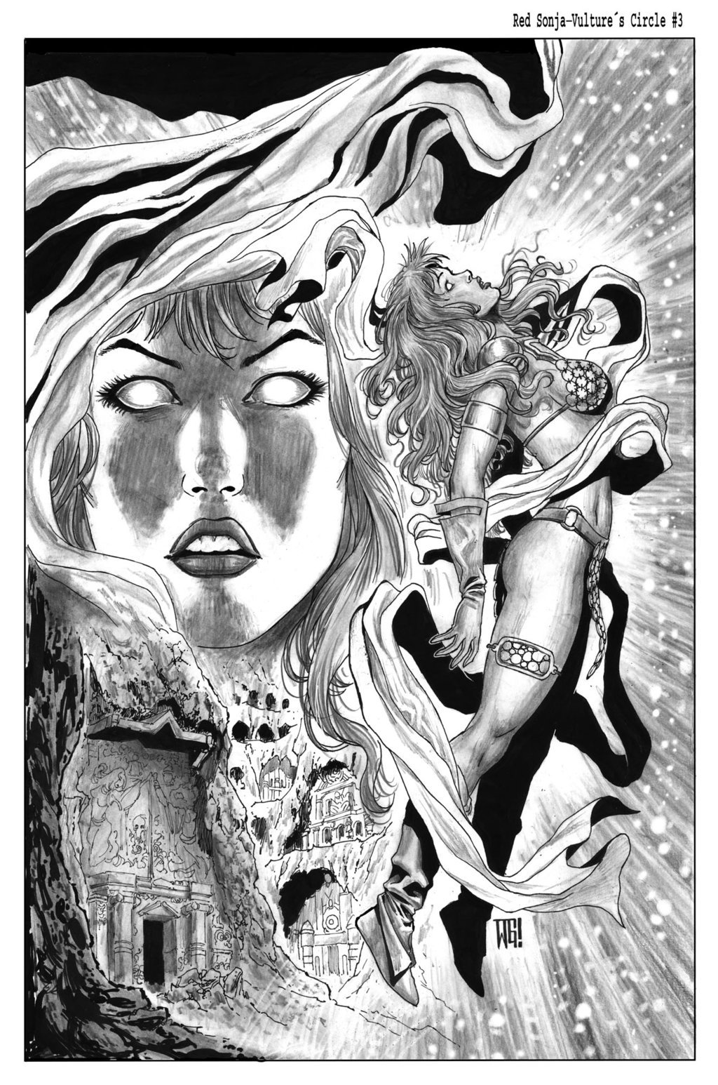 comicbookwomen:  Red Sonja-Walter Geovani