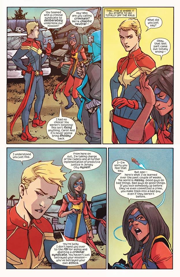 See Kamala? Carol doesn’t care about you, or anything, the only thing she cares