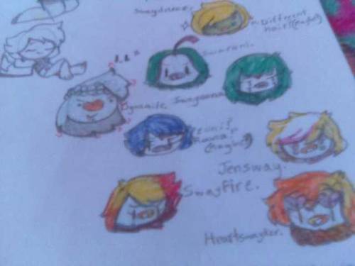 Here Are Some Characters That I Drew From Season 6 And 7. By The Way I Drew Ding Dong Though...