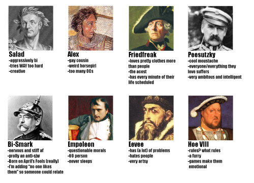 brewka:Tag youself as popular dictators/leaders. It seems I’m Eevee (I can’t believe)