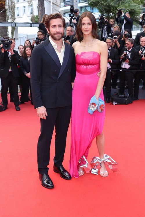 themakeupbrush: Jake Gyllenhaal and Jeanne Cadieu at the 2022 Cannes Film FestivalI feel like I shou