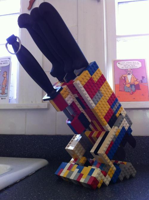 creative-curiosity-design:  Practical Uses for Lego pieces  (Source: Mashable)