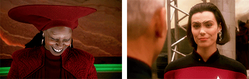 ezrisdax:Star Trek ladies + smiles
