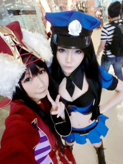 sweetsin7th:  How about bot lane? League of Legends LuLu &amp; Caitlyn Rafrenze - Officer Caitlyn Kulala - Lulu Event - League of Legend Thailand 2Anniversairy [Day1] https://www.facebook.com/rafrenze https://www.facebook.com/DJRafrenze 