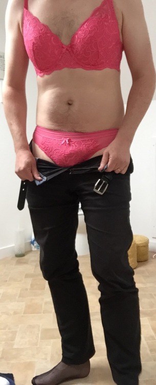 foreverpanties: mypantylove51: foreverpanties: Isn’t it awesome that us men can wear all sorts of p