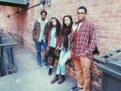 blackfashion:  Alex, Joy, Sam, Orlando (Left