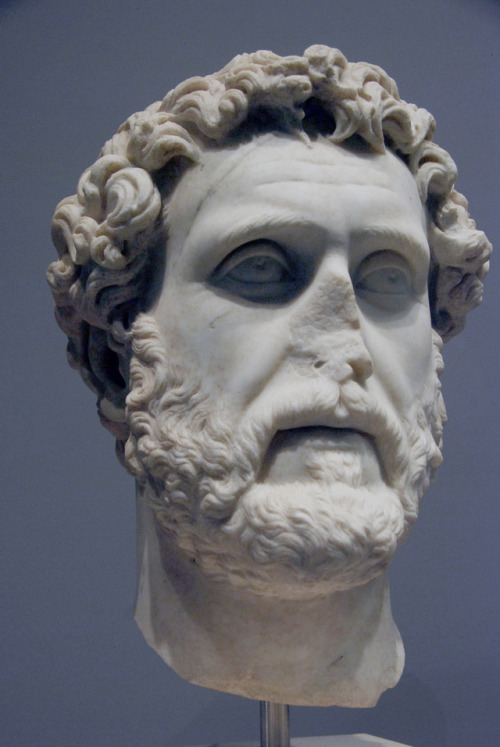 Emperor Antoninus Pius. C. 138 AD. White marble. Museo nazionale romano - Palazzo Massimo. Inv.