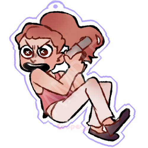 soupery:possible charm/sticker designsss? >:o