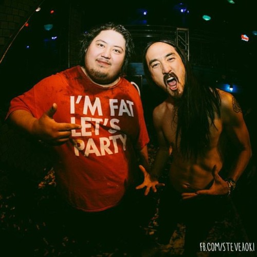 steveaoki:  I’m Fat Let’s Party! #aokifyamerica porn pictures