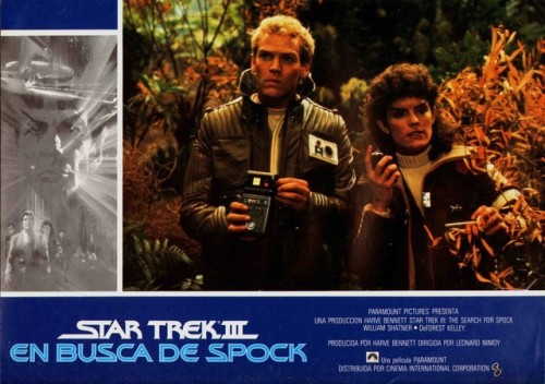 “Stark Trek III: The Search for Spock”      Spanish lobby cards (repost)