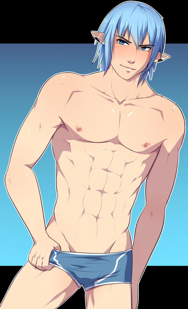 Comission for    srsbiznisshark!My own version of Haurchefant from Final Fantasy