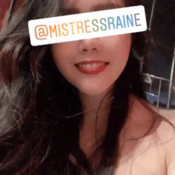 mistressraine:  Guess who is back? Your Highness is back! Excited! Rejuvenated! Bitches, time to crawl back to where you belong! 