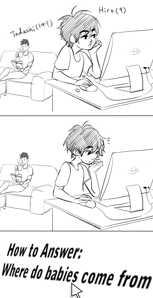 chiaochiaoani:Hiro’s little prank. 