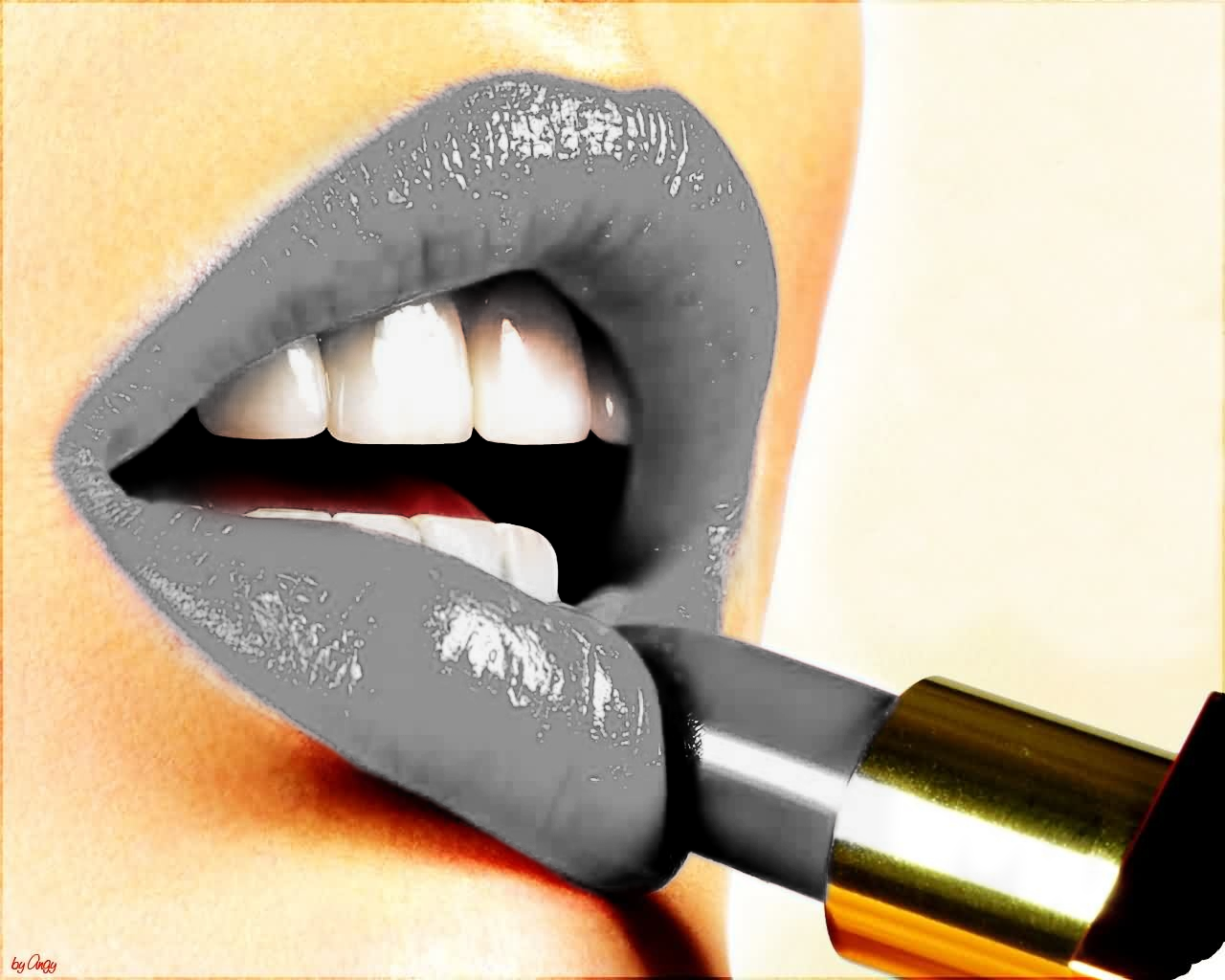 Totally Transparent — Semi Transparent Lips (lipstick matches colour of...