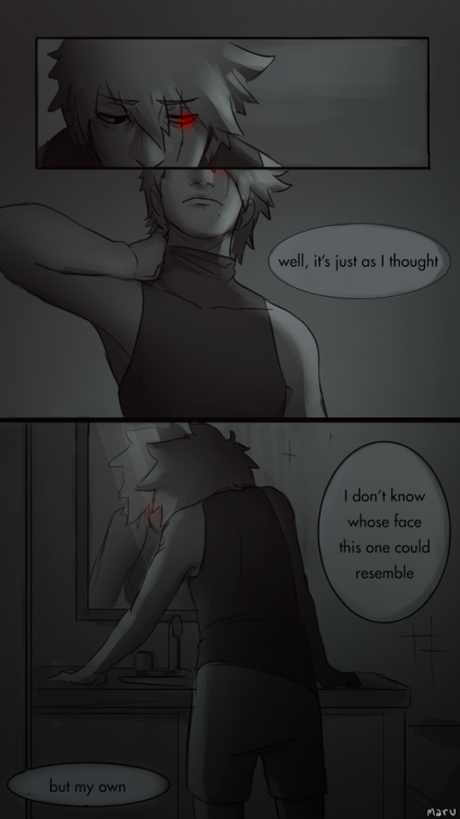 lynxdezessete: I just wanted to play with that idea that maybe… because Kakashi was so young 