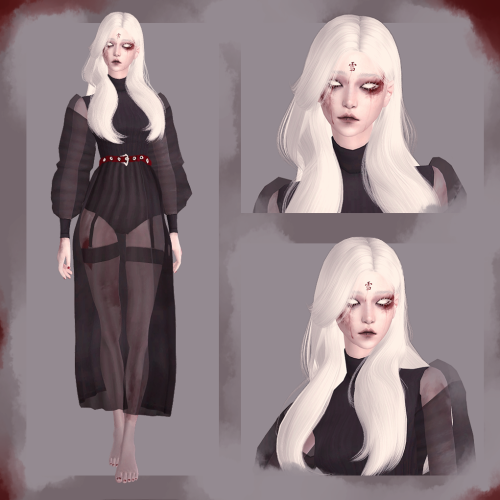                              Simbrleen &frac14; Lookbook - GhostGenetic: | Hair | Eyebrows | Scars&