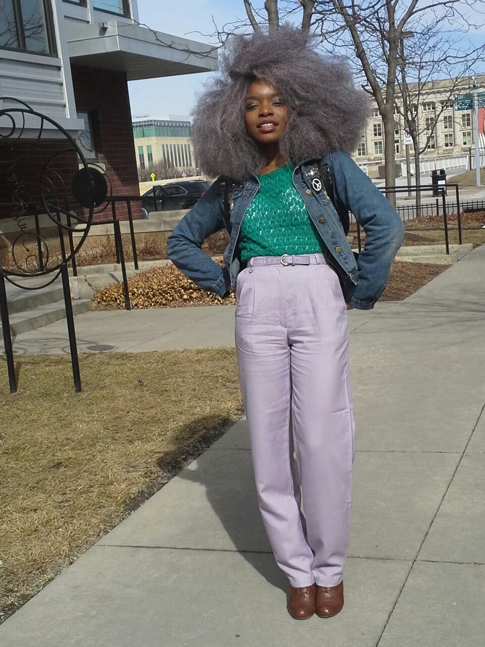 7corners:  Wind blowin, the sun was shinin an I felt fabulous. 