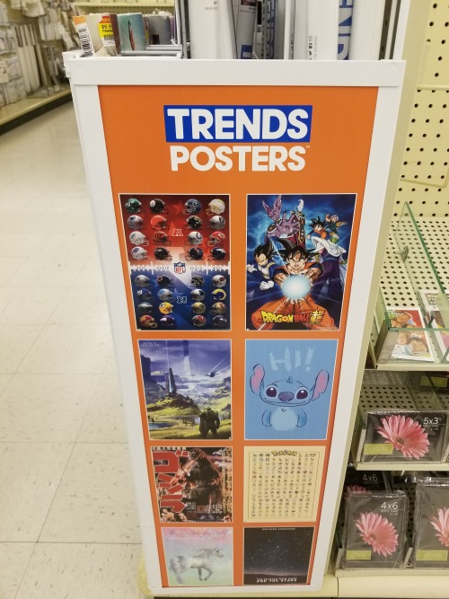 Two Different  Stitch posters at Hobby Lobby! No Lilo… of course.. 