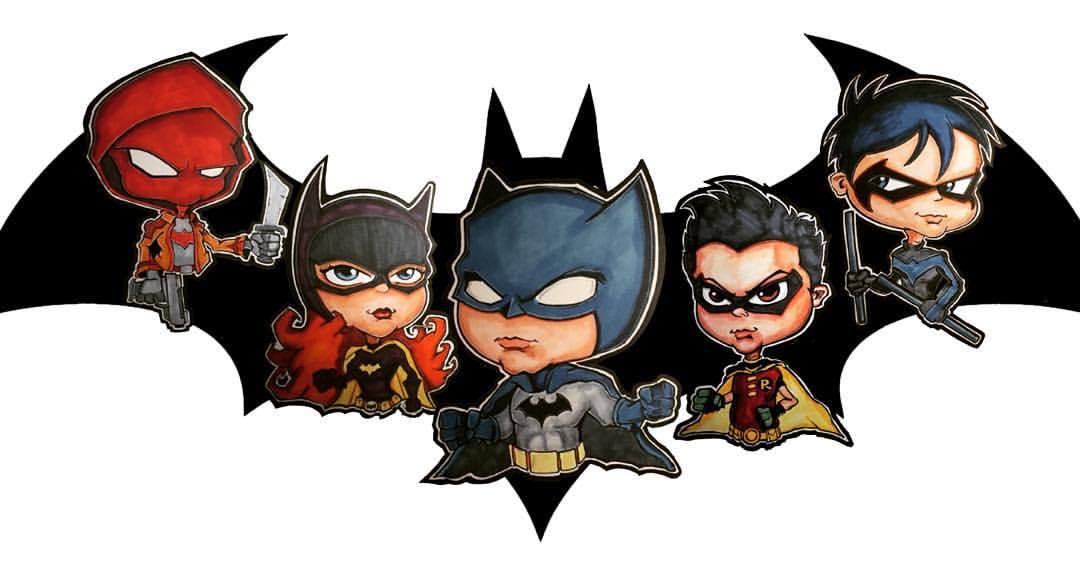 Thalo Halo — The Bat Family #batman #robin #nightwing #batgirl...