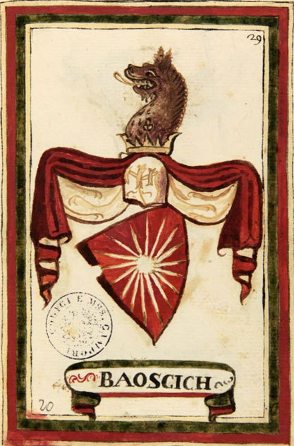 1345?, Baoscich, Rubcich (Stanislaus), Insignia procerum Bosnae, Croatiae, Illyriae, &amp;c,&nbs