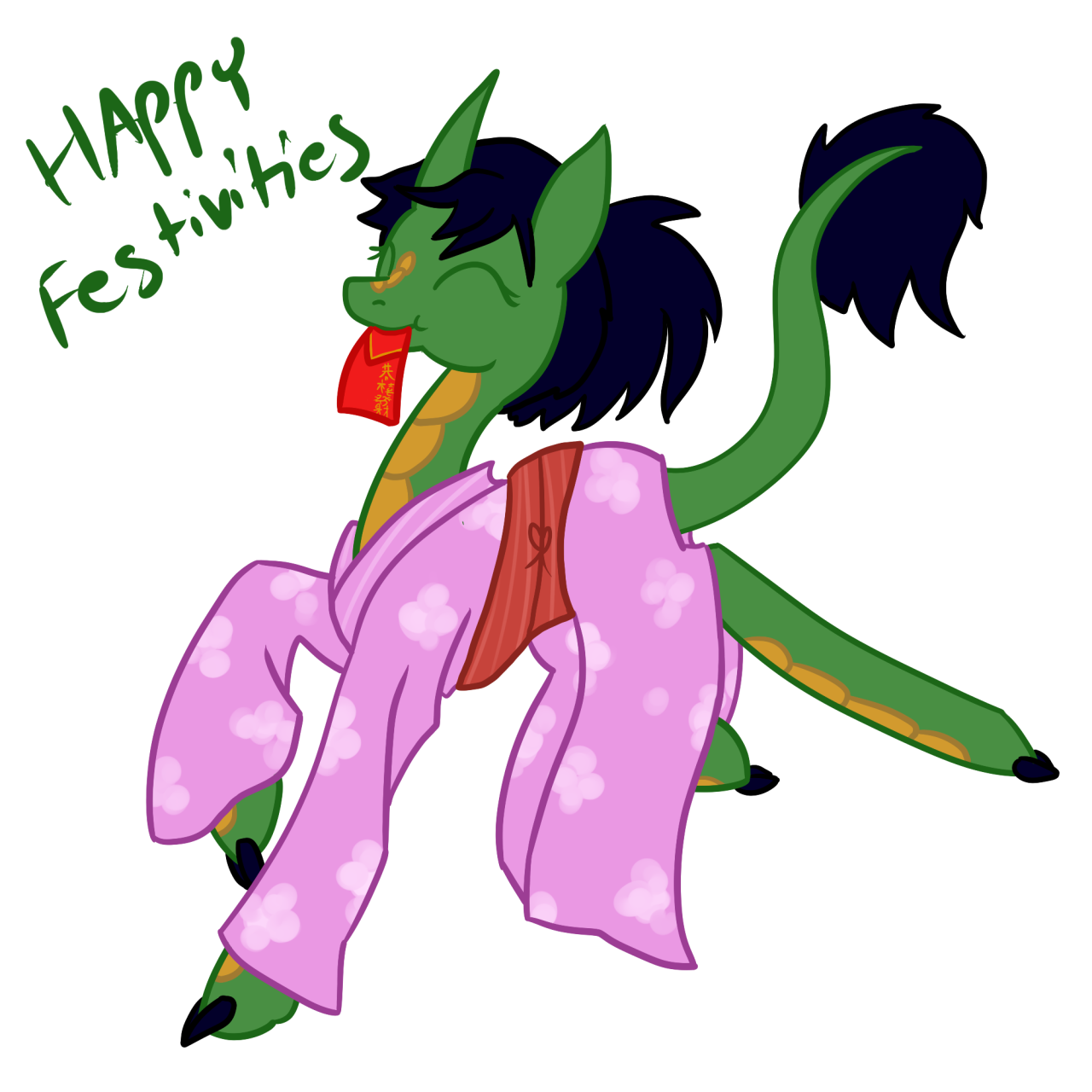 askkappathekirin:  I got two year of the snake pictures for you lovely people~I drew