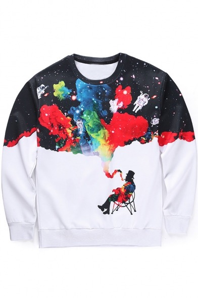furrydeervoidsss: In-style Lovely Pullover Sweatshirts  My neighbor totoro  Rainbow